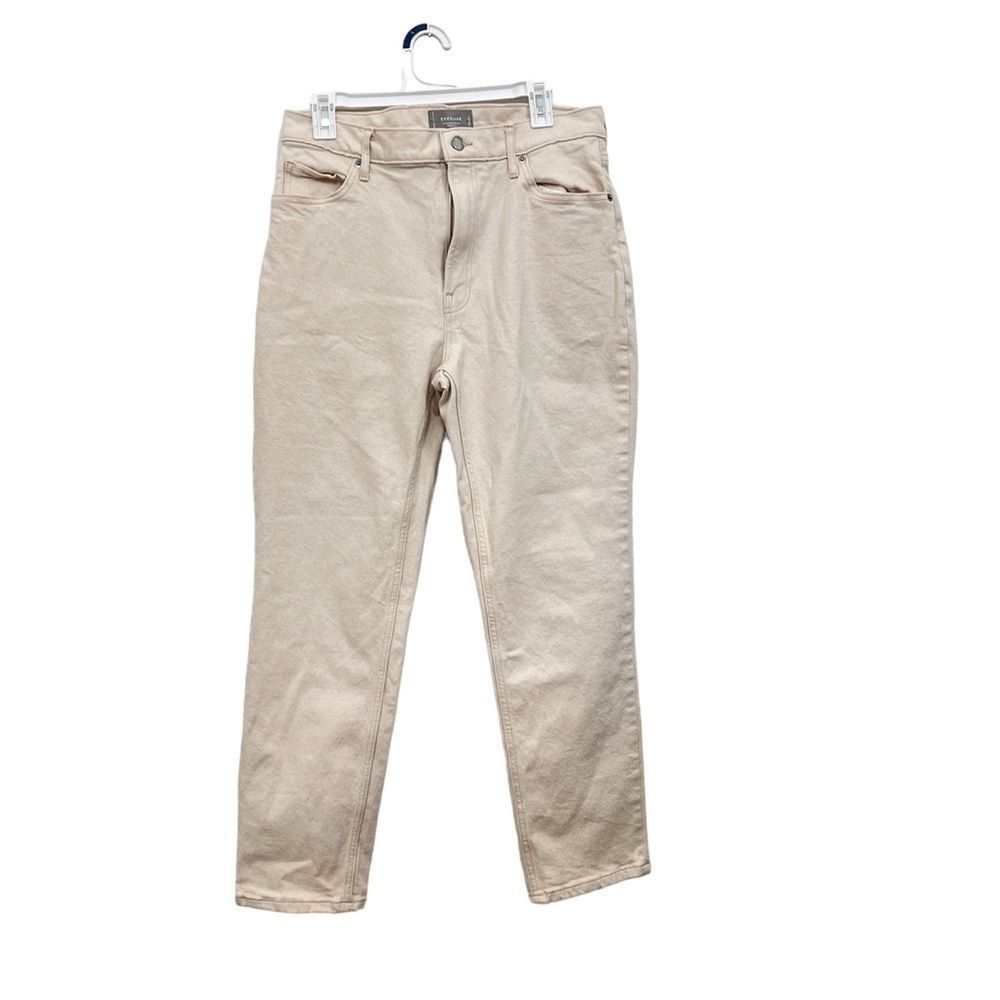 Everlane Cream‎ White Organic Cotton Jeans size 31